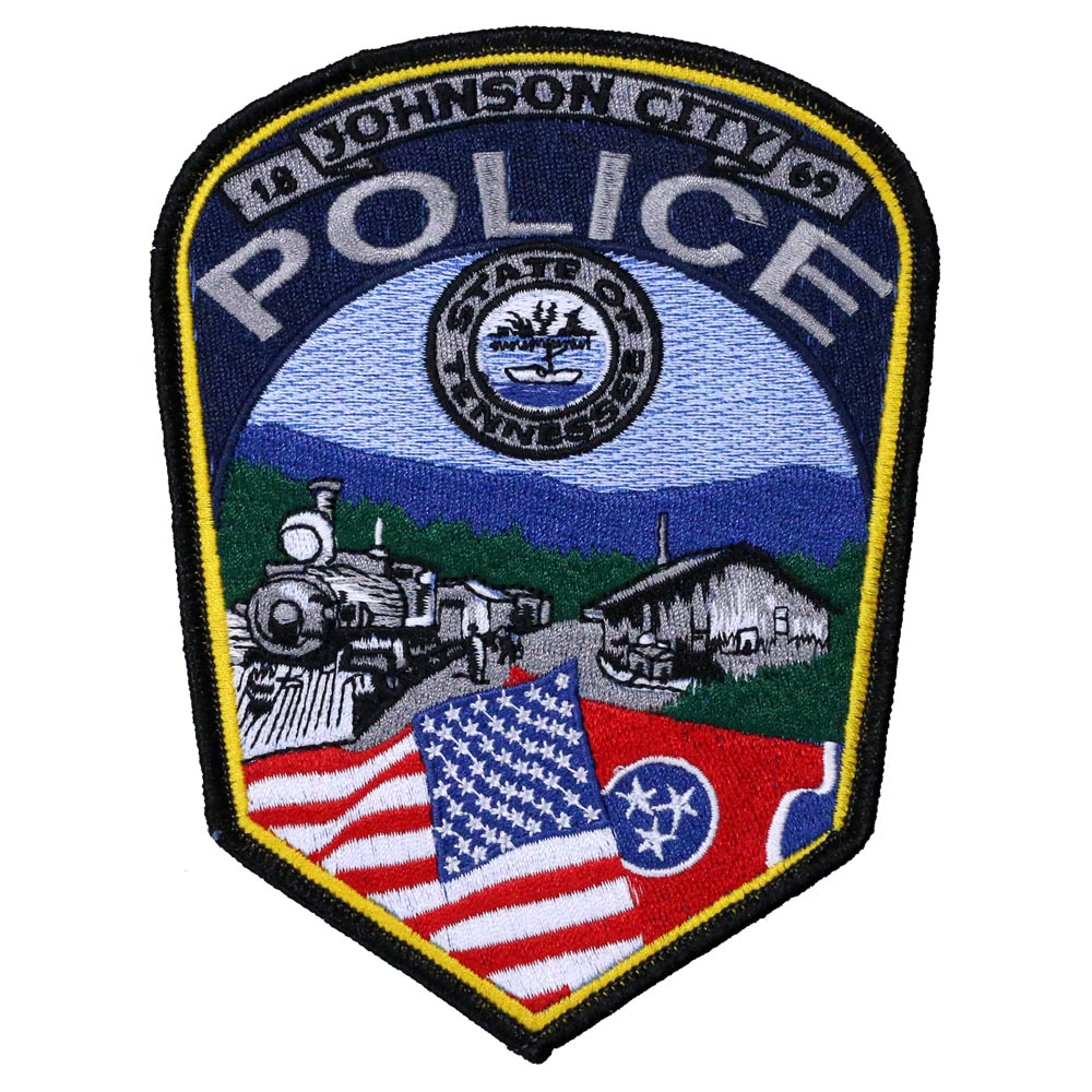 campus chalet - police patches - johnson city